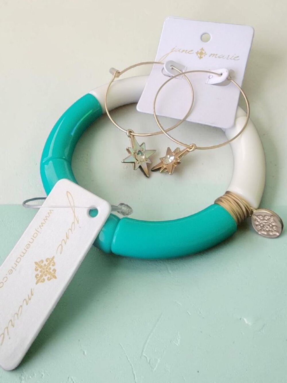 NWT Jane Marie Bracelet & Earrings Set